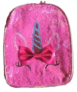 Mochila con lentejuelas brillantes